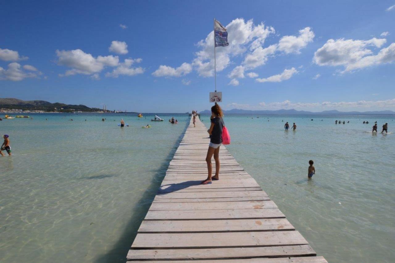 Bonito Apartamento Sa Marina Cerca De La Playa Appartamento Alcúdia Esterno foto